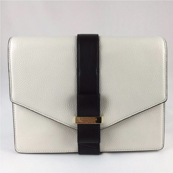 Kate Spade Josephine Parchment Drive crossbody
Colorblock black white purse - Picture 3 of 7